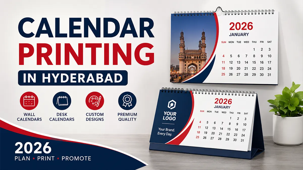 Calendar printing and custom business calendars in Hyderabad