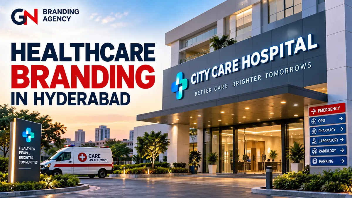 Healthcare outdoor branding services in Hyderabad