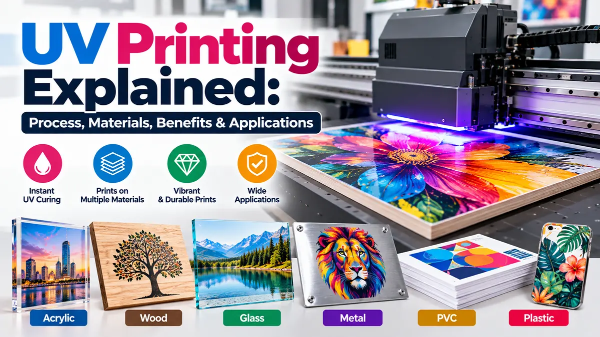 UV Printing Explained: Process, Materials, Benefits & Applications