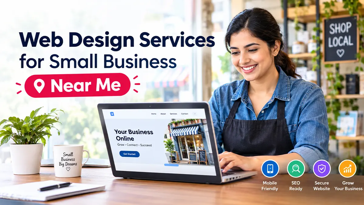 Web design services for small business near me